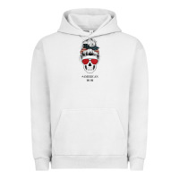 Pigment Lunar Rock Glitter American Flag Patterned American Mom Skull Urban Hoodie - Bettercallsaul