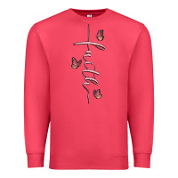 Cardinal faith cross Premium Sweatshirt - MaliasSmallBusiness
