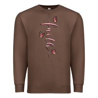 Chestnut faith cross Premium Sweatshirt - MaliasSmallBusiness