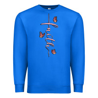 True Royal faith cross Premium Sweatshirt - MaliasSmallBusiness