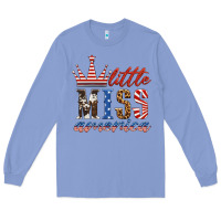 Colony Blue little miss america Long Sleeve Tee - HRA Design Shop