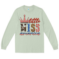 Matcha little miss america Long Sleeve Tee - HRA Design Shop