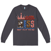 Smoke little miss america Long Sleeve Tee - HRA Design Shop