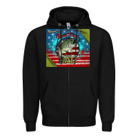 Black reel cool dad fishing Zipper Hoodie - Jasminsmagicworld