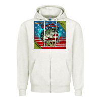 Oatmeal Heather reel cool dad fishing Zipper Hoodie - Jasminsmagicworld