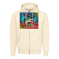 Sandshell reel cool dad fishing Zipper Hoodie - Jasminsmagicworld