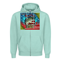 Seafoam reel cool dad fishing Zipper Hoodie - Jasminsmagicworld