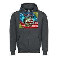 Smoke reel cool dad fishing Zipper Hoodie - Jasminsmagicworld