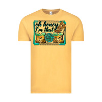 Vintage Mustard oh honey i'm that mom Vintage Tee - Zillion Design Studio