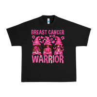 Black Breast Cancer Warrior Afro Gnomes Urban Heavy Tee - texasbilliewilder