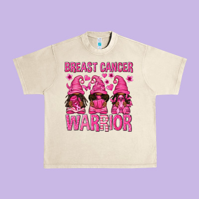 Breast Cancer Warrior Afro Gnomes Urban Heavy Tee Designed By Texasbilliewilder