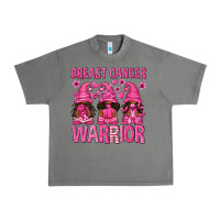 Tornado Breast Cancer Warrior Afro Gnomes Urban Heavy Tee - texasbilliewilder