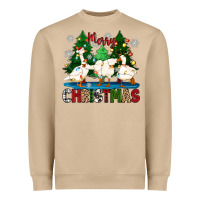 Mushroom merry christmas duck Heavyweight Sweatshirt - Zillion Design Studio