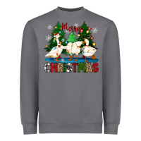 Storm merry christmas duck Heavyweight Sweatshirt - Zillion Design Studio