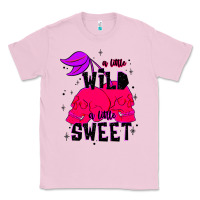 Bubblegum Pink a little wild a little sweet Classic Tee - JahusDesignShop