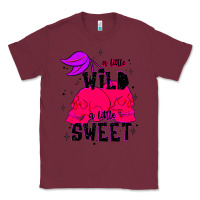 Burgundy a little wild a little sweet Classic Tee - JahusDesignShop