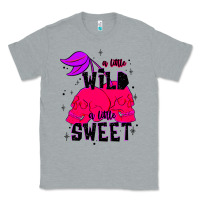 Heather Grey a little wild a little sweet Classic Tee - JahusDesignShop