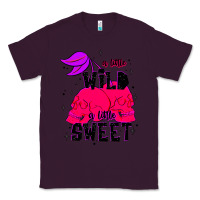 Plum a little wild a little sweet Classic Tee - JahusDesignShop
