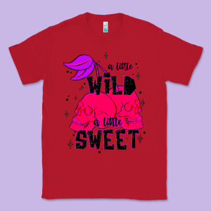 A Little Wild A Little Sweet Classic Tee Designed By Jahusdesignshop