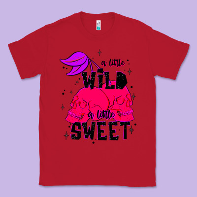 A Little Wild A Little Sweet Classic Tee Designed By Jahusdesignshop