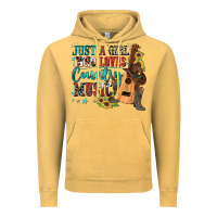 Vintage Mustard just a girl who loves country music Vintage Hoodie - Zillion Design Studio