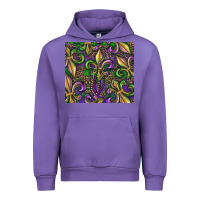 Tulip mardi gras fleur de lis Urban Hoodie - RanaPortraitStore