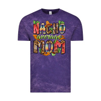 Cloud Purple nacho average mom Vintage Tee - Zillion Design Studio