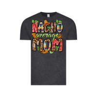 Vintage Black nacho average mom Vintage Tee - Zillion Design Studio