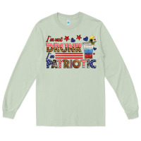 Matcha i'm not drunk i'm patriotic Long Sleeve Tee - HRA Design Shop