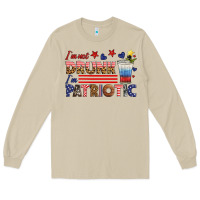 Mushroom i'm not drunk i'm patriotic Long Sleeve Tee - HRA Design Shop