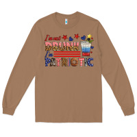 Toasted Coconut i'm not drunk i'm patriotic Long Sleeve Tee - HRA Design Shop