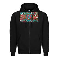 Black super nurse license plate Zipper Hoodie - BundleAndBundleShop