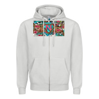 Dove Grey super nurse license plate Zipper Hoodie - BundleAndBundleShop