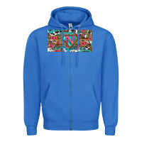True Royal super nurse license plate Zipper Hoodie - BundleAndBundleShop