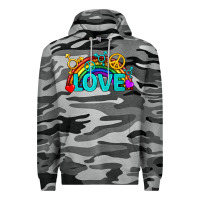 Slate Camo Western LGBTQ+ Love Rainbow Premium Hoodie - BundleAndBundleShop