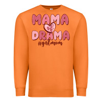 Carrot mama of drama girl mom Premium Sweatshirt - MaliasSmallBusiness