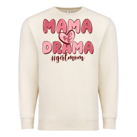 Sandshell mama of drama girl mom Premium Sweatshirt - MaliasSmallBusiness