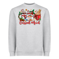 Heather Grey current mood coffee cups Heavyweight Sweatshirt - Zillion Design Studio