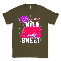 Army Green a little wild a little sweet Classic Tee - JahusDesignShop