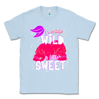 Dusty Blue a little wild a little sweet Classic Tee - JahusDesignShop