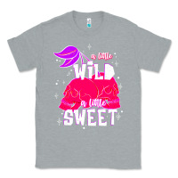 Heather Grey a little wild a little sweet Classic Tee - JahusDesignShop