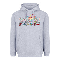 Heather Grey it's okay to be different Heavyweight Hoodie - MaliasSmallBusiness