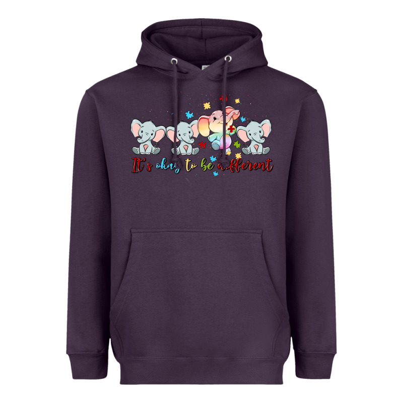 It's Okay To Be Different Heavyweight Hoodie by MaliasSmallBusiness | Teevron