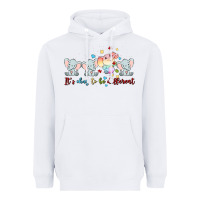 White it's okay to be different Heavyweight Hoodie - MaliasSmallBusiness