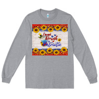 Heather Grey i'm not drunk i'm patriotic Long Sleeve Tee - HRA Design Shop
