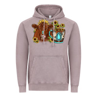 Vintage Zinc sunflower coffee cup red angus gemstone Vintage Hoodie - JahusDesignShop