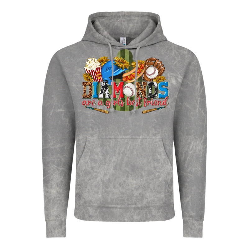 Diamonds Are A Girls Best Friend Vintage Hoodie by texasbilliewilder | Teevron