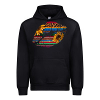 Black Aztec Sunflower Lips Urban Hoodie - Bettercallsaul