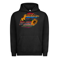 Pigment Black Aztec Sunflower Lips Urban Hoodie - Bettercallsaul