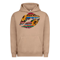 Pigment Burro Aztec Sunflower Lips Urban Hoodie - Bettercallsaul